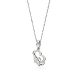 Sneh | Round Lab Grown Diamonds Heart Pendant - Nivara