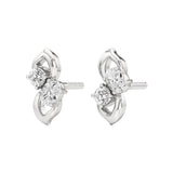 Mode | Round & Oval Lab-Grown Diamond Duo Studs - Nivara