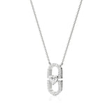 Sneh | Heart & Round Lab Grown Diamonds Pendant - Nivara
