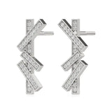 Mode | Round Lab-Grown Diamonds Clustered Studs - Nivara