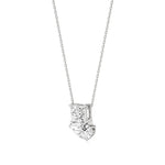 Toi et Moi | Pear & Princess Lab Grown Diamonds Pendant - Nivara