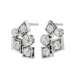 Celestia | Round Lab-Grown Diamonds Clustered Studs - Nivara