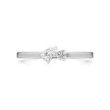 Mode | Round & Pear Lab-Grown Diamond Solitaire Ring - Nivara
