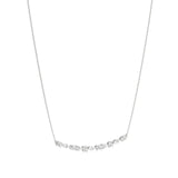 Anek | Multi-Shape Lab Grown Diamonds Bar Necklace - Nivara