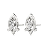 Amaya | Marquise Solitaire Lab-Grown Diamond Studs
