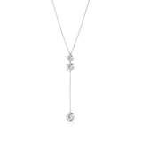 Amora | Round Lab Grown Diamond Bezel Setting Necklace - Nivara