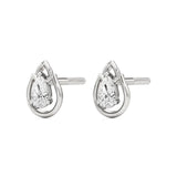 Amaya | Pear Lab-Grown Diamond Studs