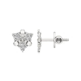 Flora | Round Lab-Grown Diamonds Clustered Studs - Nivara