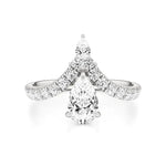 Amara | Pear Lab-Grown Diamond Solitaire Ring - Nivara