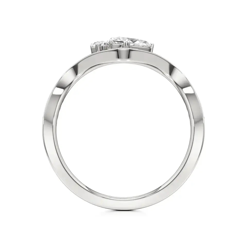 Amara | Lab-Grown Diamond Halo Ring - Nivara