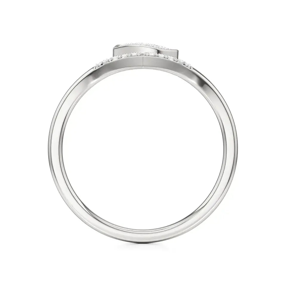 Sneh | Heart Setting Ring - Nivara