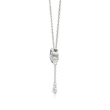 Sneh | Pear & Round Lab Grown Diamonds Tear Drop Pendant - Nivara