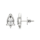 Amaya | Marquise Solitaire Lab-Grown Diamond Studs