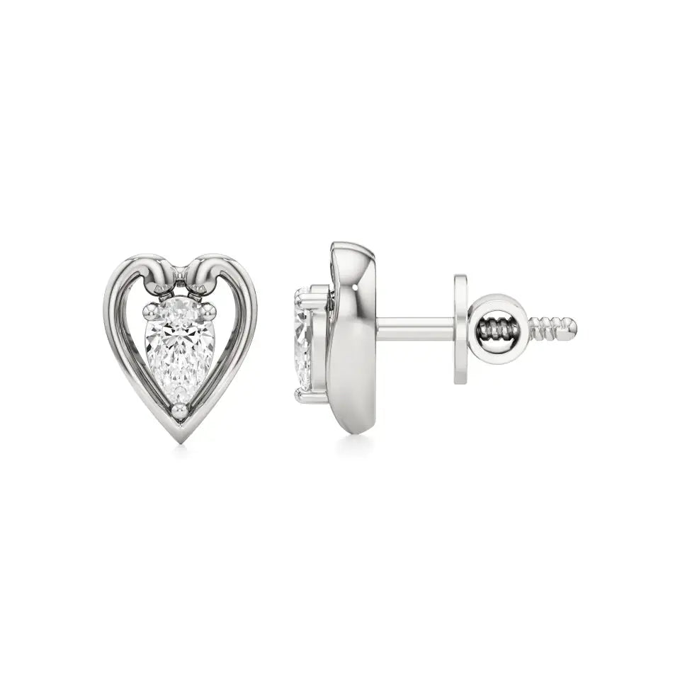 Sneh | Pear Lab-Grown Diamonds Studs - Nivara