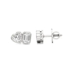 Mode | Hear & Emerald Duo Lab-Grown Diamond Studs - Nivara