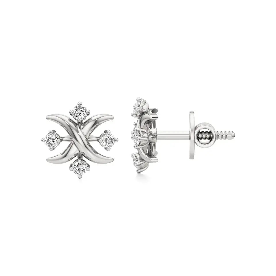 Mode | Round Lab-Grown Diamonds Studs - Nivara