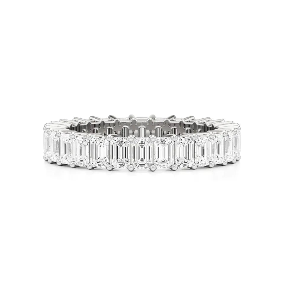Foreva | Emerald Lab-Grown Diamond Ring - Nivara