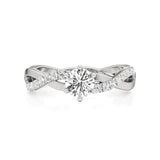 Amara | Round Lab-Grown Diamond Solitaire Ring