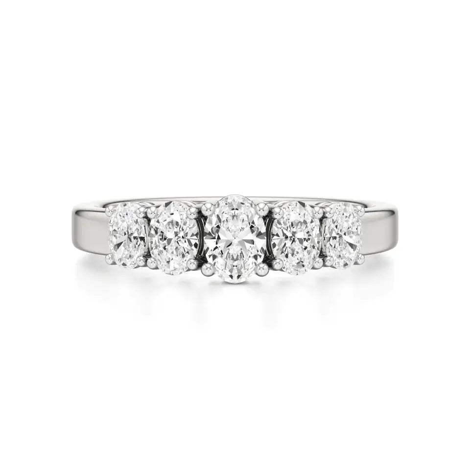 Foreva | Oval Lab-Grown Diamond Ring - Nivara