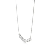 Anek | Multi-Shape Lab Grown Diamonds Bar Necklace