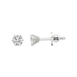 Rayna | 6-Prong Studs with Round Lab-Grown Diamond - Nivara