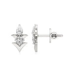 Mode | Round and Pear Duo Lab-Grown Diamond Studs - Nivara