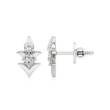 Mode | Round and Pear Duo Lab-Grown Diamond Studs - Nivara