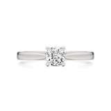 Amora | Cushion Lab-Grown Diamond Solitaire Ring - Nivara