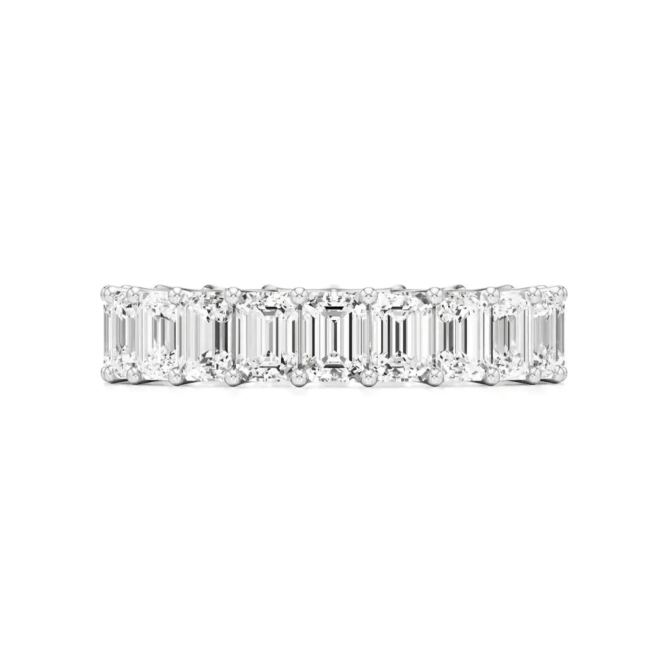 Foreva | Emerald Lab-Grown Diamond Ring - Nivara