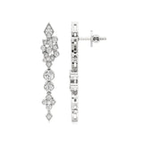 Celestia | Round Lab-Grown Diamonds Danglers - Nivara