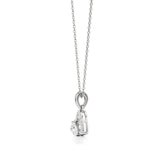 Sneh | Classic Pear & Round Lab Grown Diamonds Pendant - Nivara