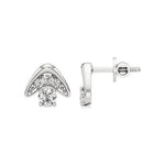 Mode | Round Lab-Grown Diamonds Clustered Studs - Nivara