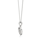 Sneh | Round Lab Grown Diamonds Heart Pendant - Nivara
