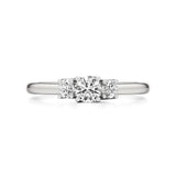 Aria | Round Lab-Grown Diamond Three-Stone Ring - Nivara