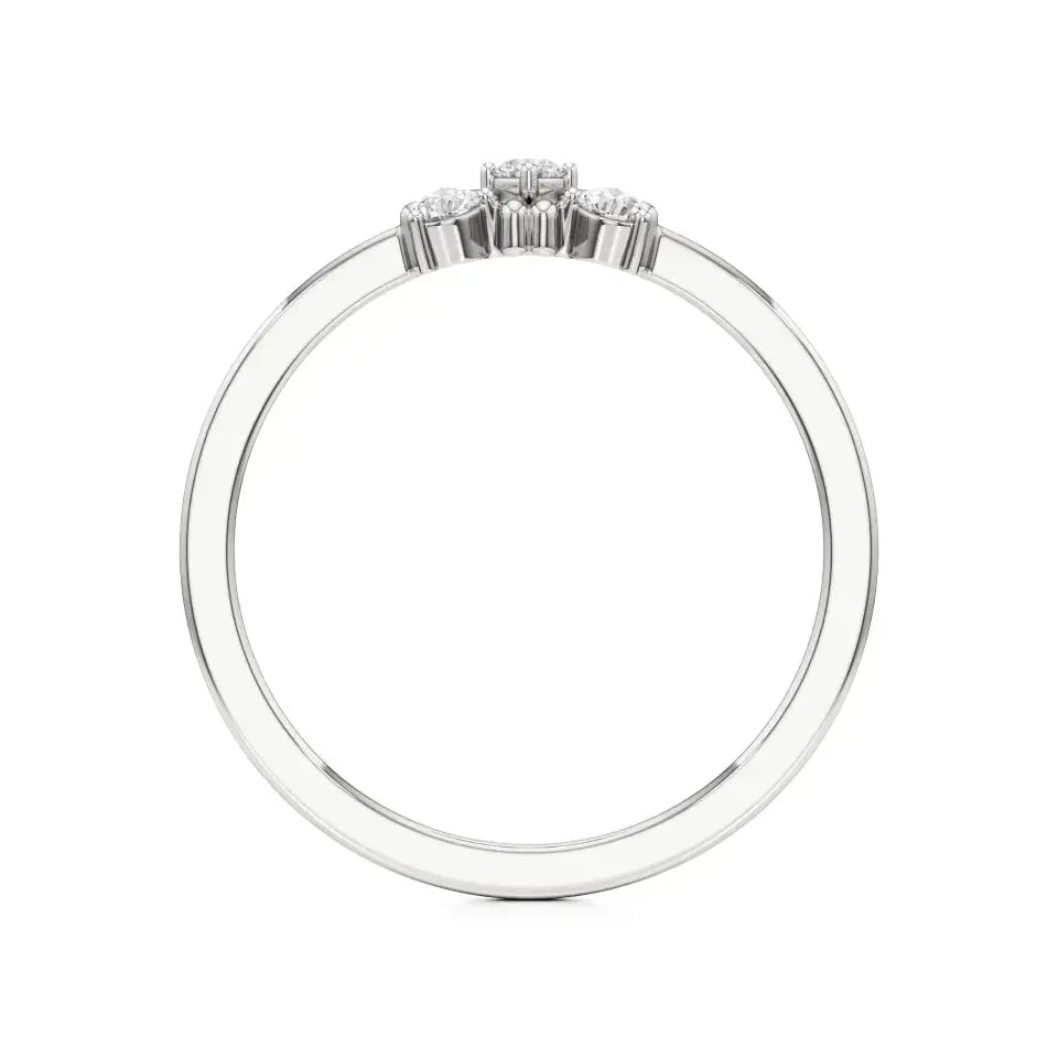 Flora | Lab-Grown Diamond 5-Stone Band - Nivara