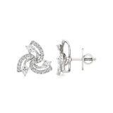 Mode | Round Lab-Grown Diamonds Halo Studs - Nivara