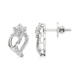 Flora | Round Lab-Grown Diamonds Studs - Nivara