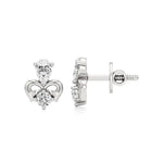 Mode | Pear & Round Lab-Grown Diamond Duo Studs - Nivara