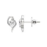 Amaya | Pear Soliltaire Lab-Grown Diamond Studs