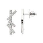 Mode | Round Lab-Grown Diamonds Clustered Studs - Nivara