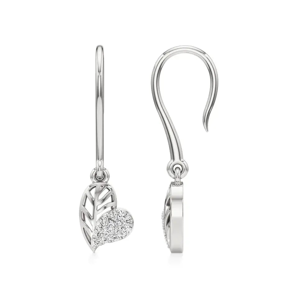 Mode | Round Lab-Grown Diamonds Clustered Studs - Nivara
