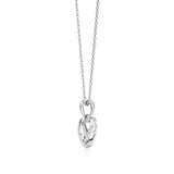 Foreva | Round Lab Grown Diamonds Infinity Loop Pendant - Nivara