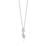 Foreva | Pear & Round Lab Grown Diamonds Infinity  Pendant - Nivara