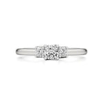 Aria | Lab-Grown Diamond Three-Stone Ring - Nivara