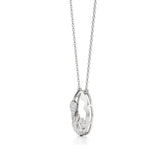 Sneh | Round Lab Grown Diamonds Dual Heart Pendant - Nivara