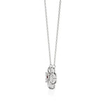 Flora | Floral Design with Center Ruby  Pendant - Nivara