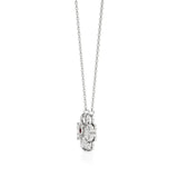 Flora | Floral Design with Center Ruby  Pendant - Nivara