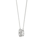 Sneh | Round Lab Grown Diamonds Loop Heart Pendant - Nivara