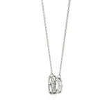 Sneh | Round Lab Grown Diamonds Loop Heart Pendant - Nivara