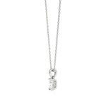 Thea | Radiant-Cut Solitaire Lab Grown Diamond 4-Prong Setting Pendant - Nivara